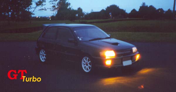 Starlet at dusk